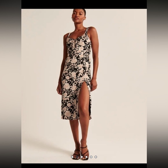 Abercrombie & Fitch | Floral Midi Dress - Picture 1 of 9